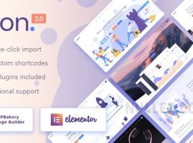 Foton v2.6.1 – 软件和应用程序登陆页面主题