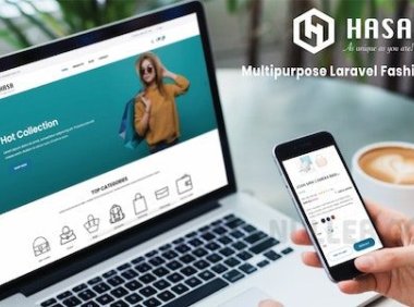 HASA v1.44.3 – Laravel 多用途多语言时装店