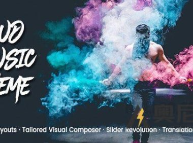 Loud v2.6.38 – 音乐行业的现代 WordPress 主题