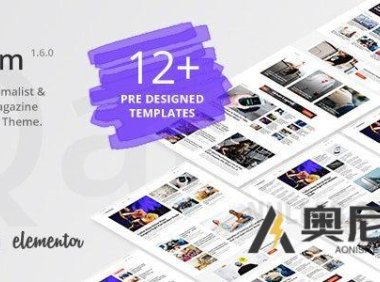 Qalam v2.2.0 – 报纸和杂志 WordPress 主题