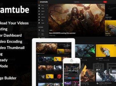 StreamTube v4.8 – 视频流 WordPress 主题