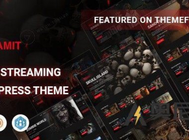 Streamit v4.0.2 – 视频流 WordPress 主题 + RTL