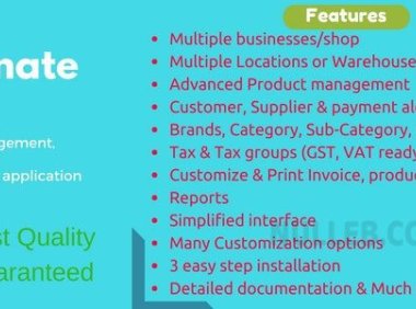 Ultimate POS v6.6 – 最佳ERP、库存管理、销售点和发票应用程序