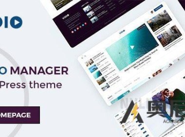 Vidio v1.4.6 – 视频管理器 WordPress 主题