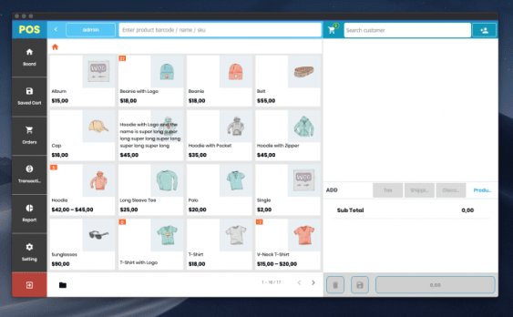 Openpos 汉化版 -WooCommerce Point Of Sale(POS)POS机插件+功能扩展插件