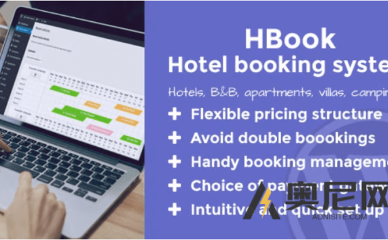 HBook汉化版-WordPress在线预订-酒店预订插件