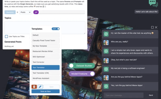 AI Engine Pro 汉化版- wordpress人工智能引擎 – 用 ChatGPT 赋能WP站点(含扩展)