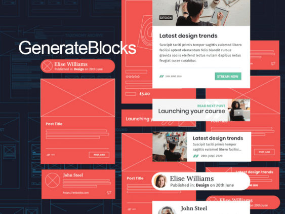 GenerateBlocks Pro 中文版-轻量级WordPress古腾堡块编辑插件