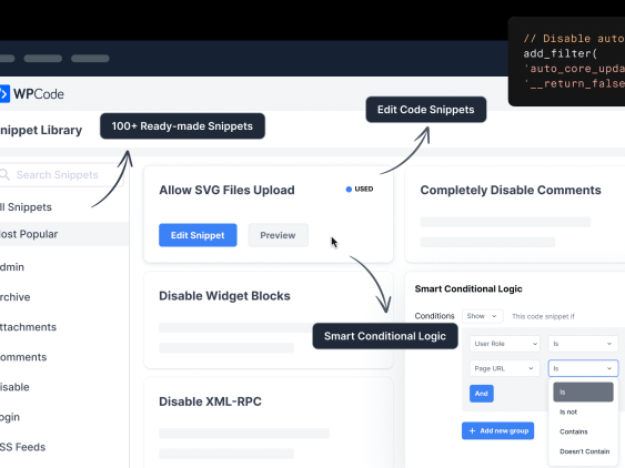 WPCode Pro 汉化版 – WordPress代码片段管理插件（含附加组件）