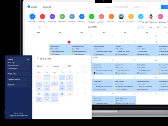 Amelia Pro 汉化版 – WordPress 企业级预约插件