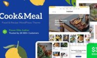 Cook&Meal v1.2.2 - 美食博客和食谱WordPress主题