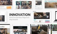 创新 v6.3 – 多概念新闻、杂志和博客主题