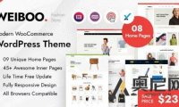 Weiboo v1.1.0 – 多用途 WooCommerce 主题