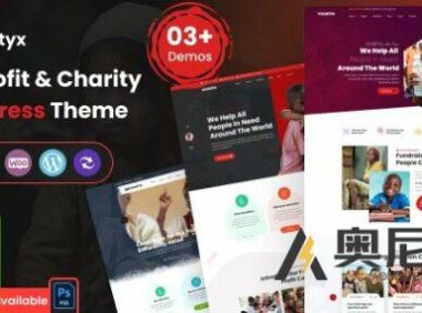 Charityx v1.0.3 - 慈善和非营利WordPress主题