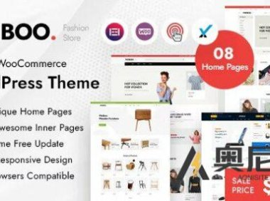 Weiboo v1.1.0 – 多用途 WooCommerce 主题